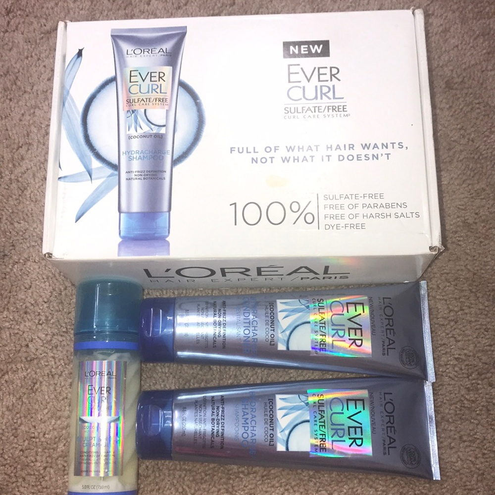3pc bundle Evercurl Curl Care System by L’ORÉAL